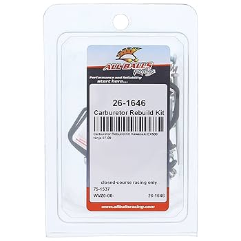 Amazon.com: All Balls Racing 26-1646 Carburetor Rebuild Kit
